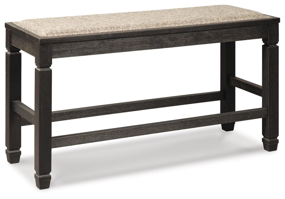 Tyler Creek Counter Height Dining Bench - Black (1)