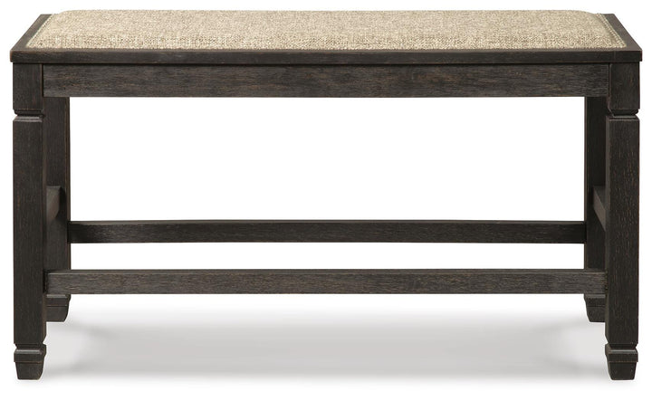 Tyler Creek Counter Height Dining Bench - Black (8)