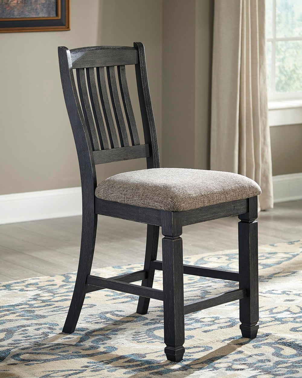 Tyler Creek Counter Height Bar Stool - Beige (2)