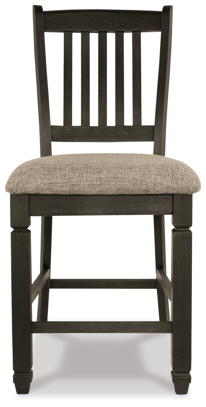 Tyler Creek Counter Height Bar Stool - Beige (4)