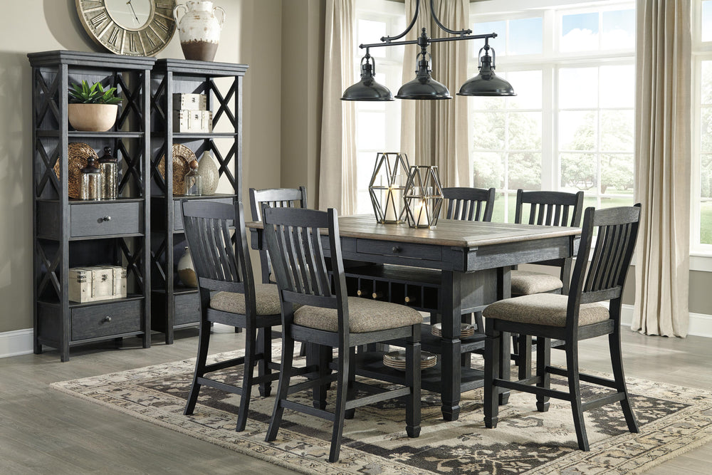 Tyler Creek Display Cabinet - Dark Gray (3)