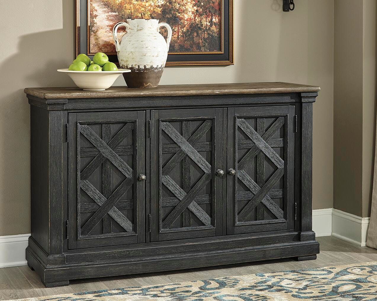 Tyler Creek Dining Server - Dark Gray (2)