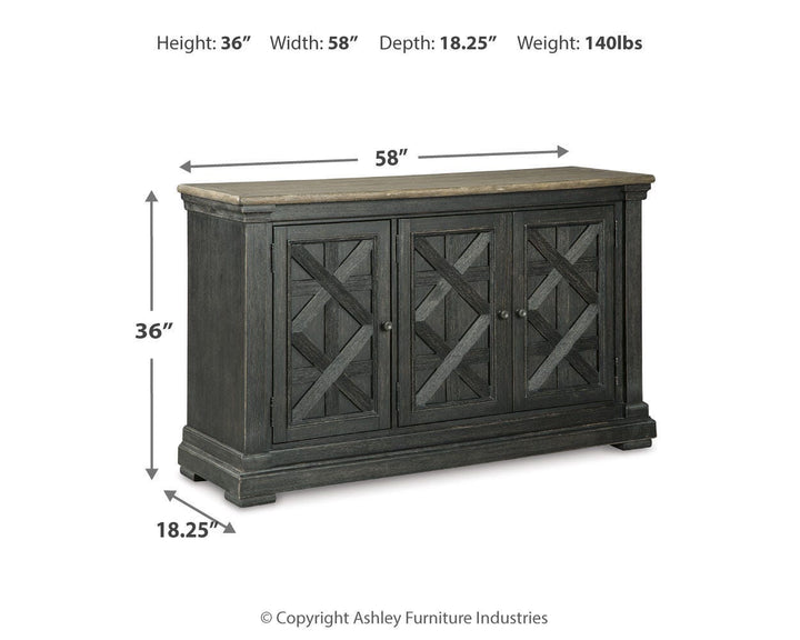 Tyler Creek Dining Server - Dark Gray (4)