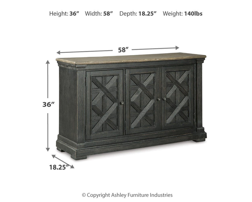 Tyler Creek Dining Server - Dark Gray (4)
