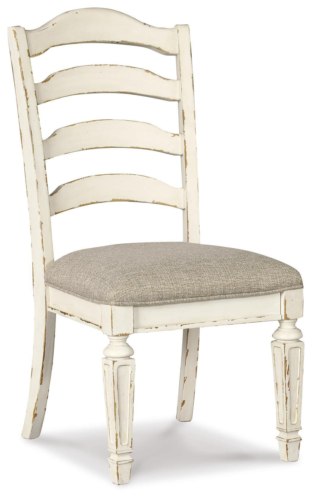Realyn Dining Chair - Chipped White (8)