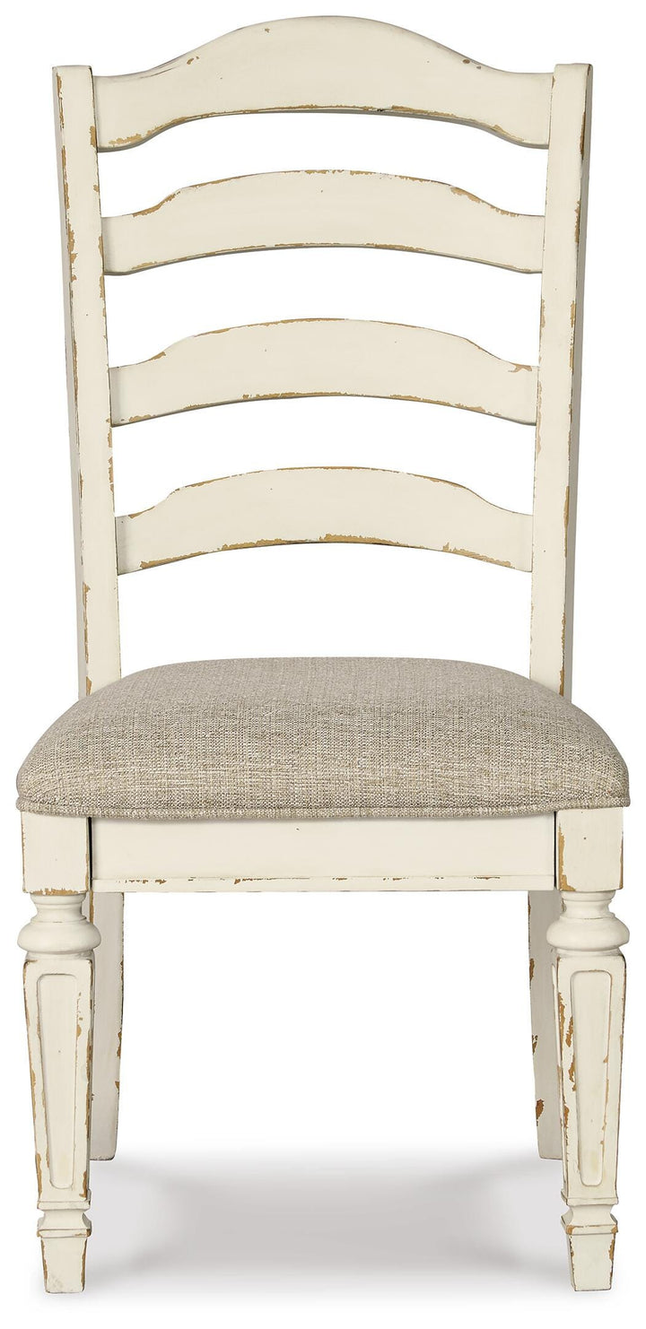 Realyn Dining Chair - Chipped White (5)