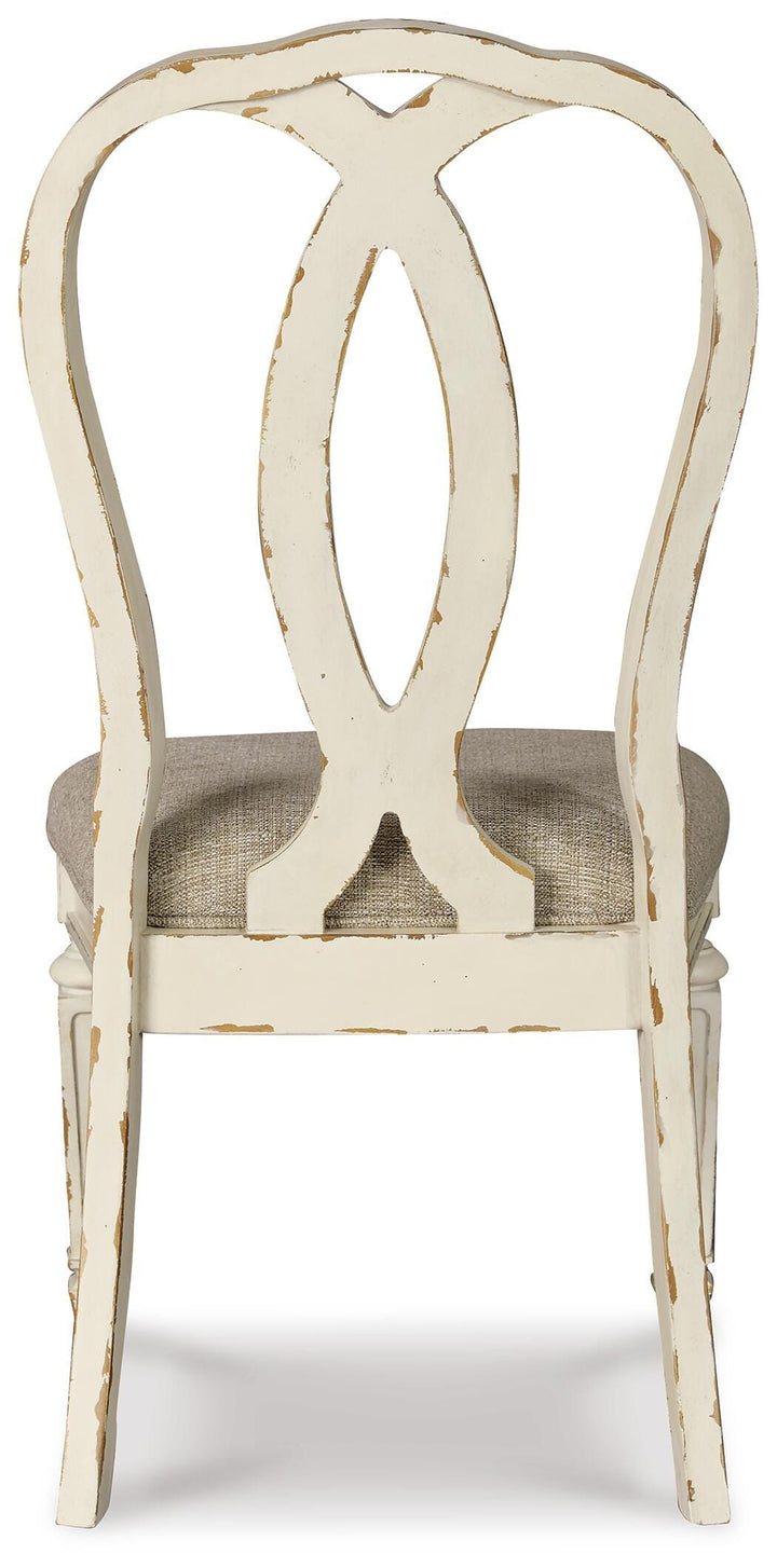 Realyn Dining Chair - Chipped White (4)