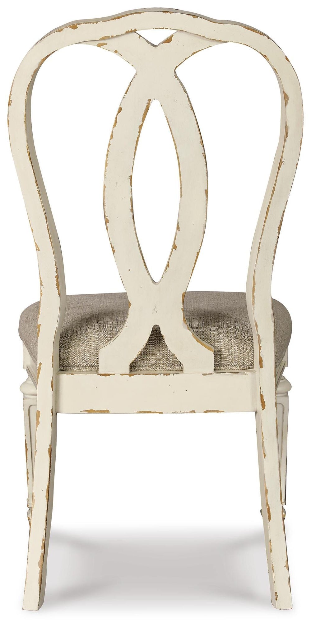 Realyn Dining Chair - Chipped White (4)