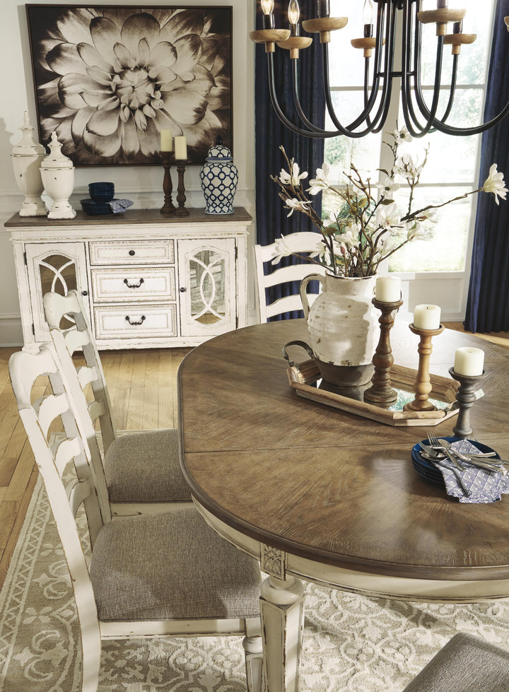 Realyn Dining Chair - Chipped White (11)