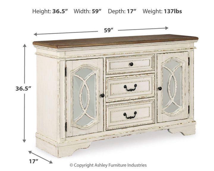 Realyn Dining Server - White (4)