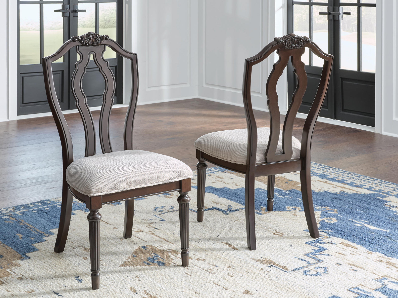 Lavinton Dining Chair - Dark Brown (2)