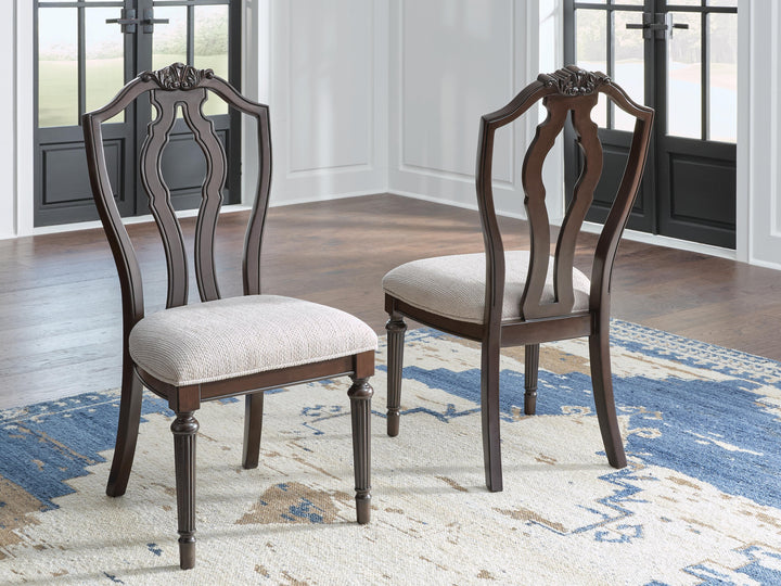 Lavinton Dining Chair - Dark Brown (2)