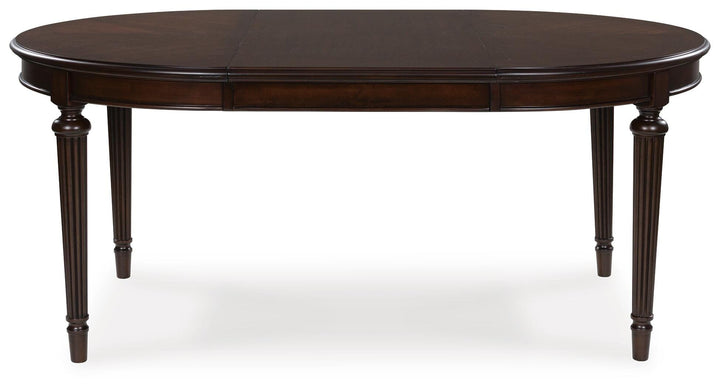 Lavinton Dining Extension Table - Dark Brown (4)