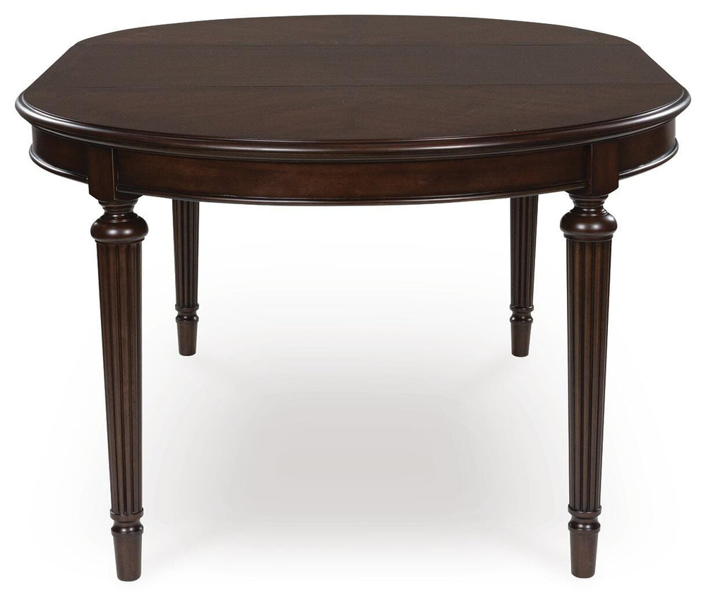 Lavinton Dining Extension Table - Dark Brown (6)