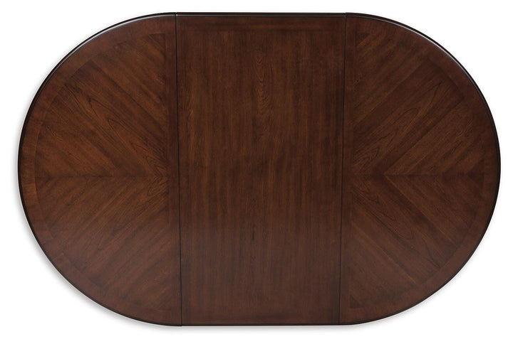 Lavinton Dining Extension Table - Dark Brown (7)