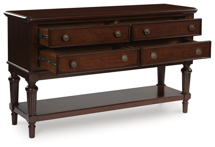 Lavinton Dining Server - Dark Brown (3)