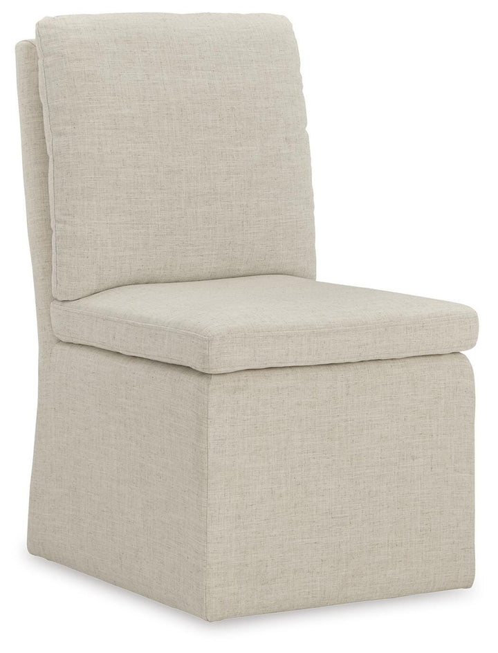 Krystanza Dining Chair - Beige (3)