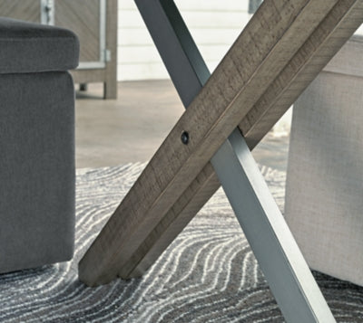 Krystanza Dining Table - Dark Gray