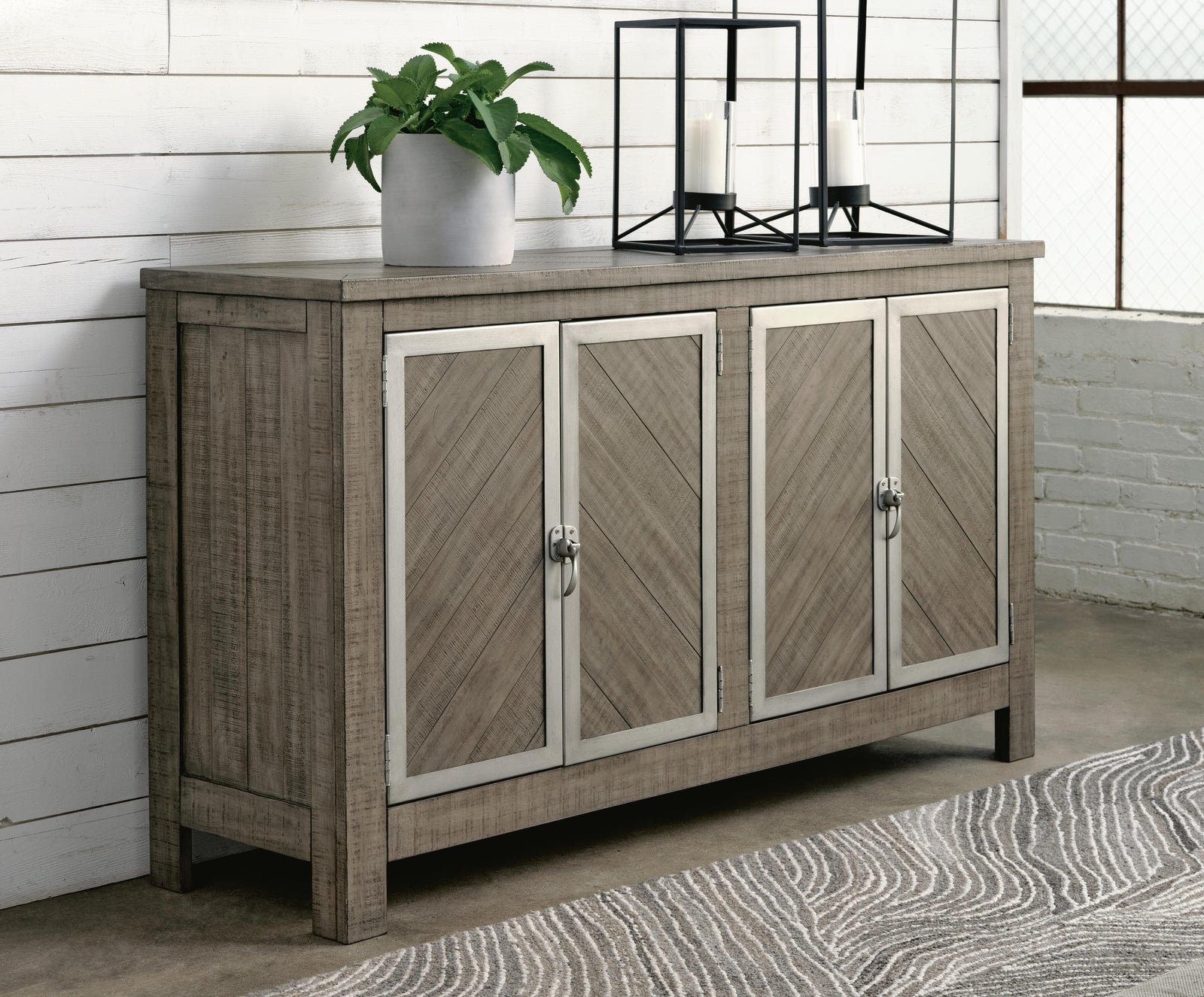 Krystanza Dining Server - Dark Gray (2)