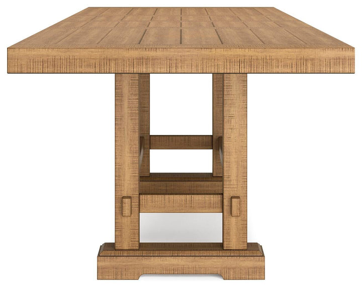 Havonplane Counter Height Dining Extension Table - Light Brown (7)