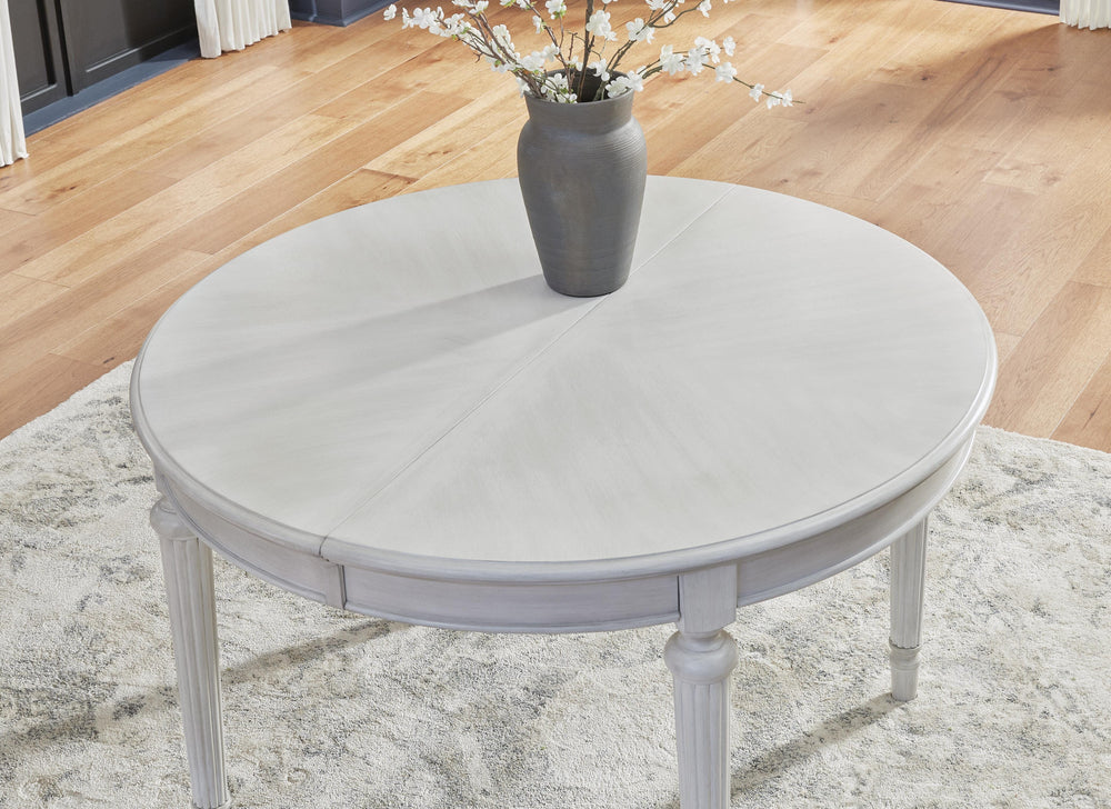 Montelaine Dining Extension Table - White (10)
