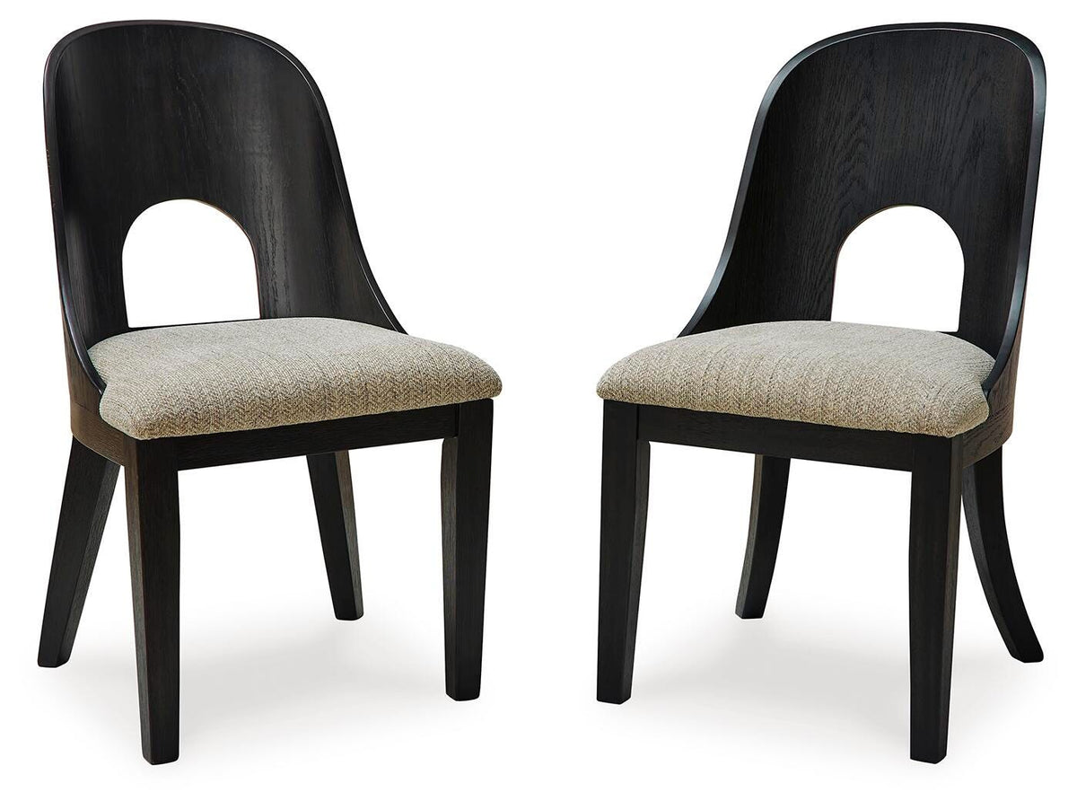 Rowanbeck Dining Chair - Black (1)