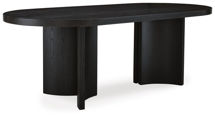 Rowanbeck Dining Table - Black (1)