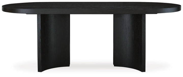 Rowanbeck Dining Table - Black (3)