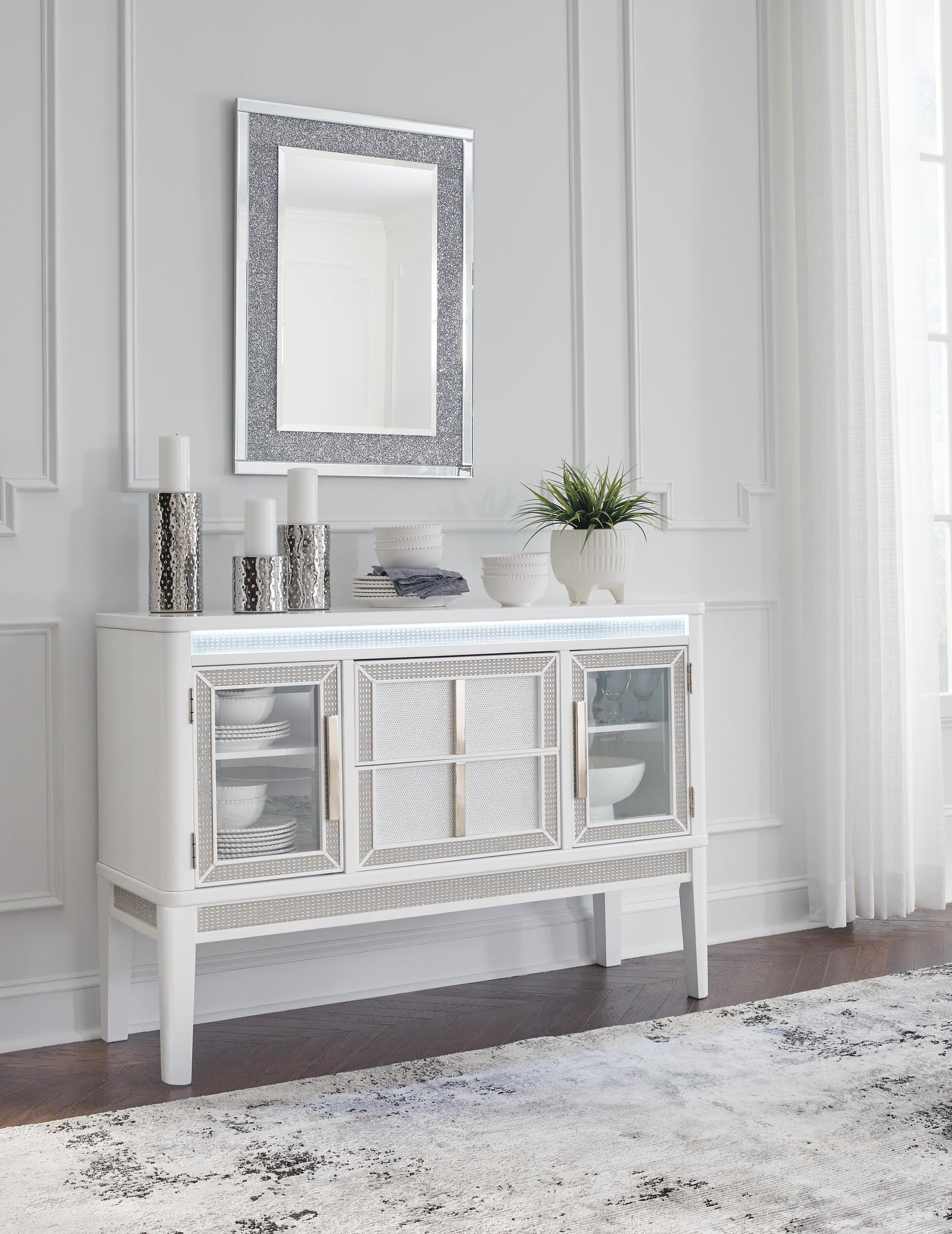 Chalanna Dining Server - White (2)