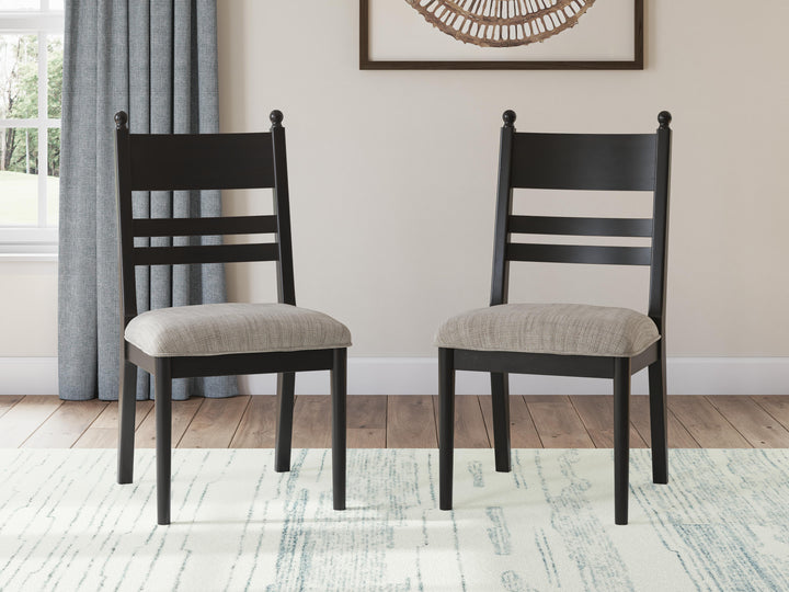 Greddinton Dining Table and 4 Chairs (10)