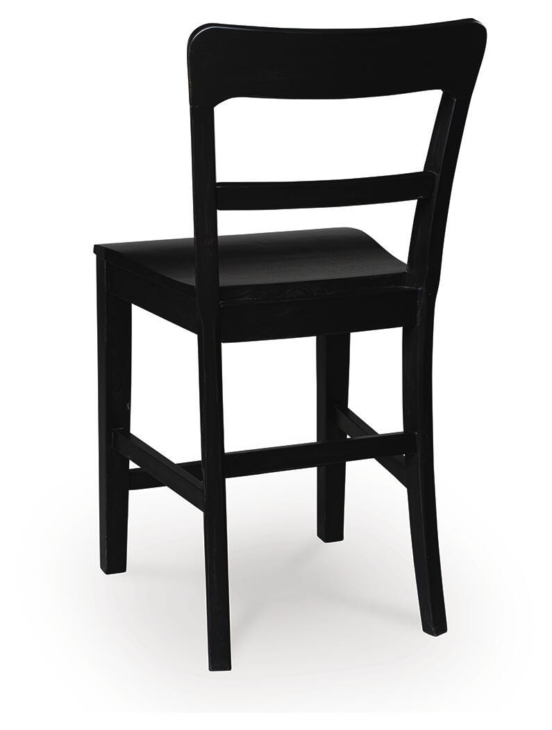 Greddinton Counter Height Barstool - Black (5)