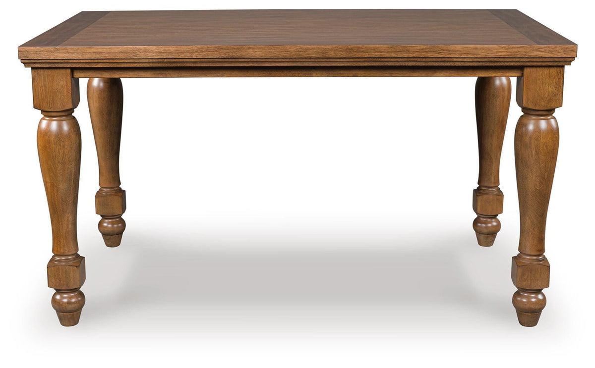 Greddinton Counter Height Dining Table and 6 Barstools (2)