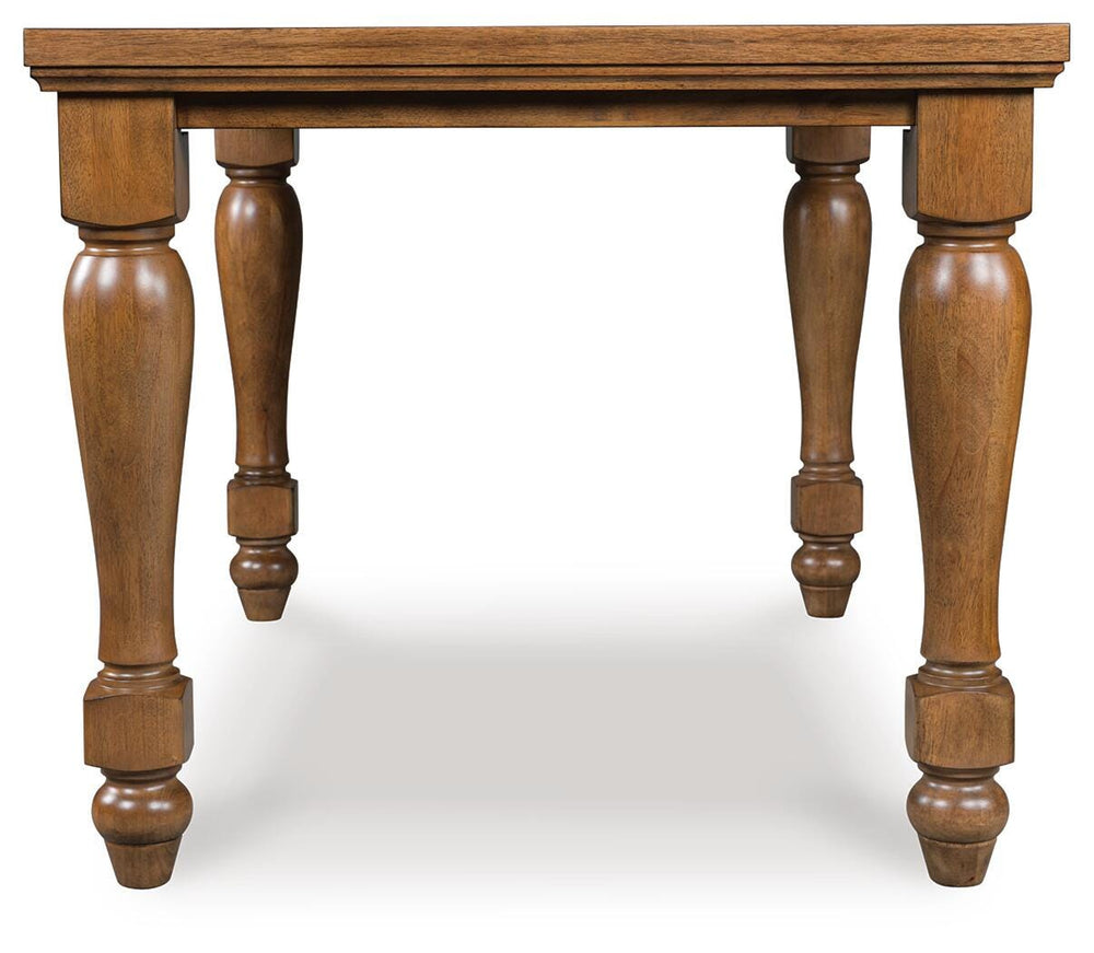 Greddinton Counter Height Dining Table - Light Brown (3)
