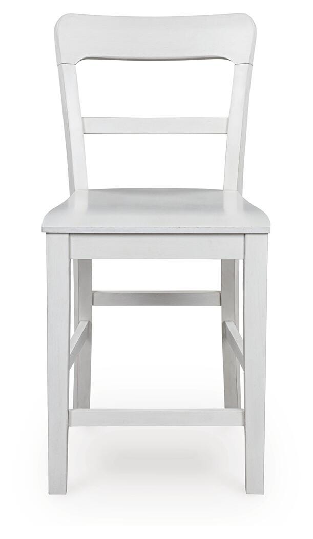 Greddinton Counter Height Barstool - White (3)