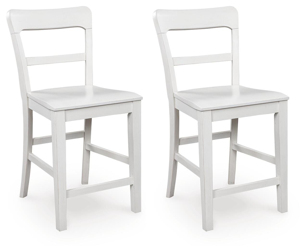 Greddinton Counter Height Barstool - White (1)