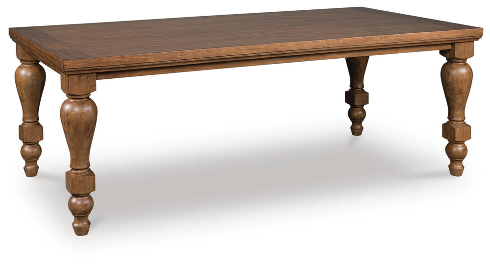 Greddinton Dining Table - Light Brown (1)