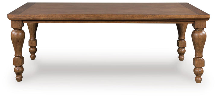Greddinton Dining Table - Light Brown (2)