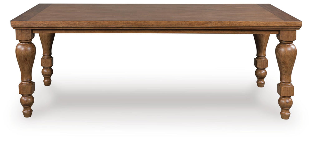 Greddinton Dining Table - Light Brown (2)