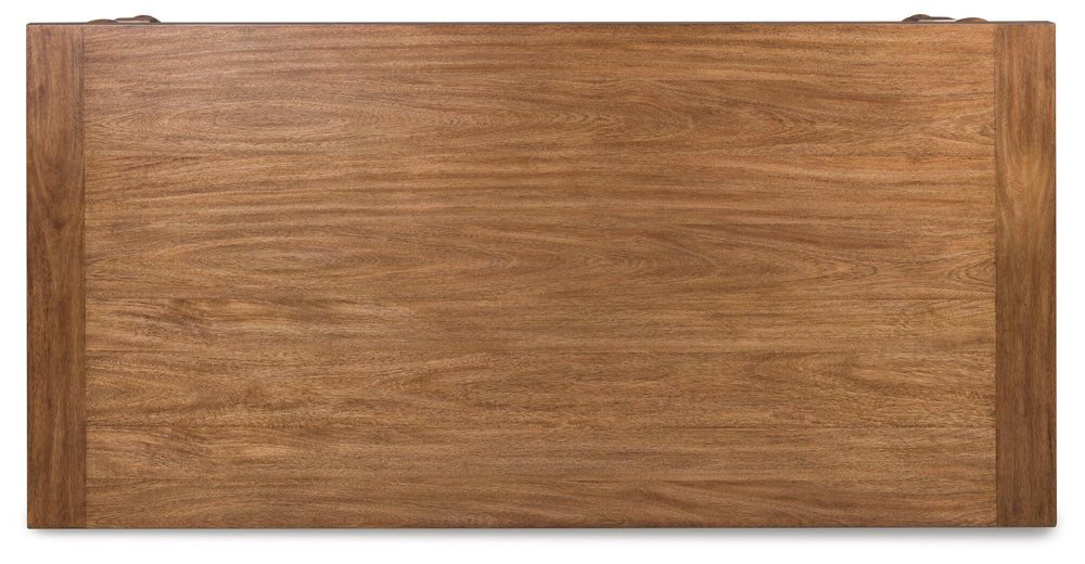 Greddinton Dining Table - Light Brown (4)