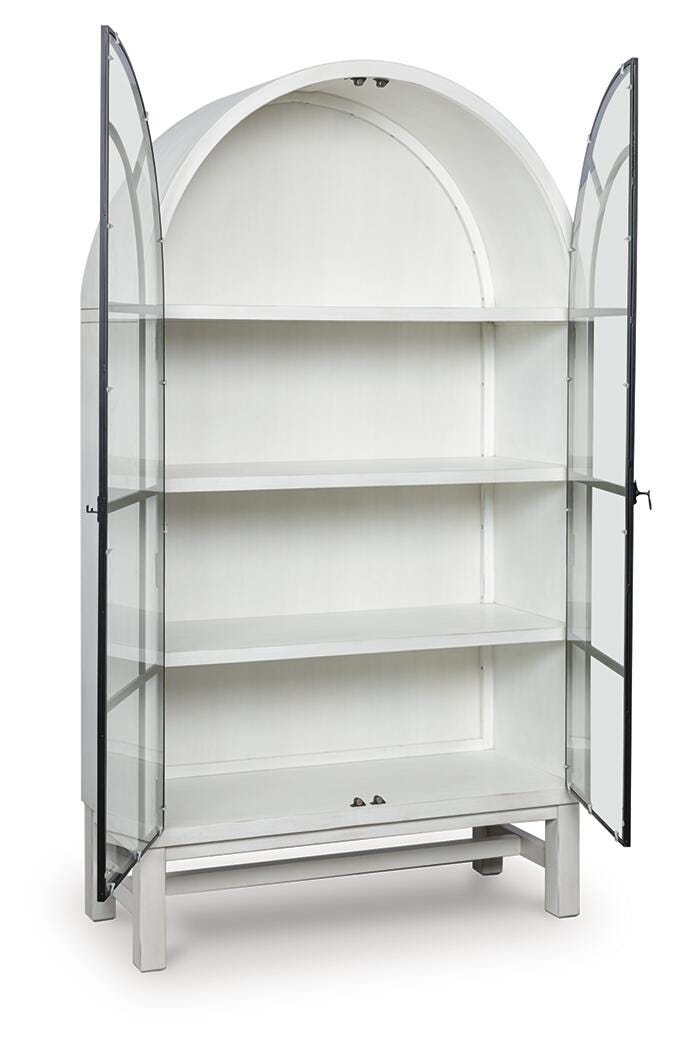 Greddinton Display Cabinet - White (2)