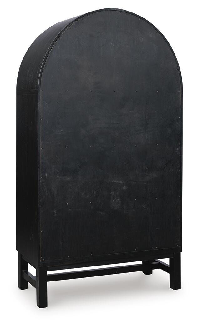 Greddinton Display Cabinet - Black (5)