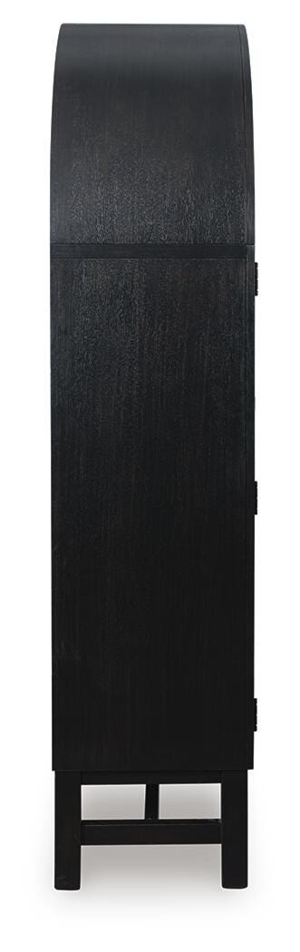 Greddinton Display Cabinet - Black (4)
