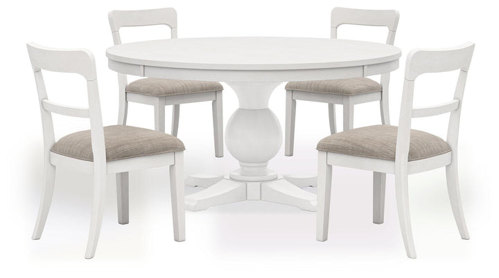 Greddinton Dining Table and 4 Chairs (1)