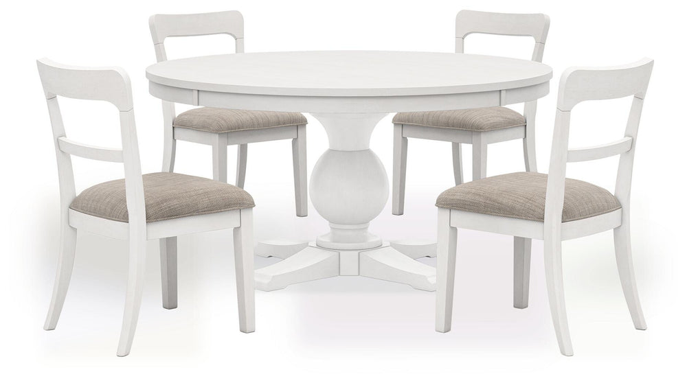 Greddinton Dining Table and 4 Chairs (1)