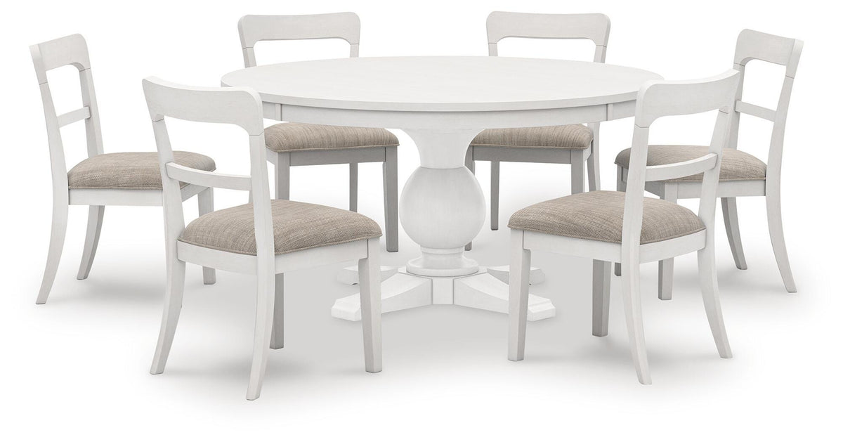 Greddinton Dining Table and 6 Chairs (1)