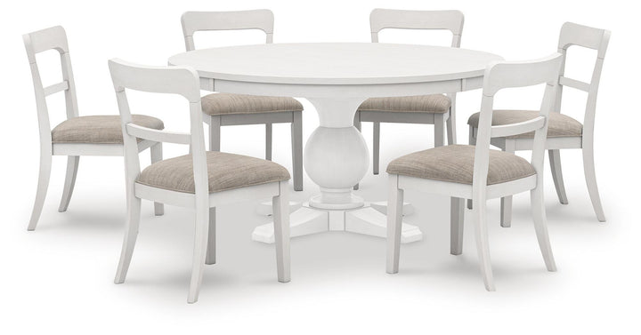 Greddinton Dining Table and 6 Chairs (1)
