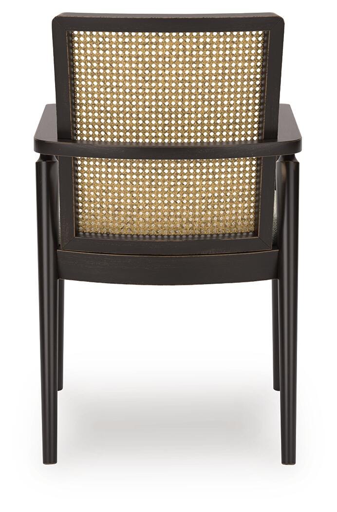 Galliden Dining Arm Chair - Black (3)