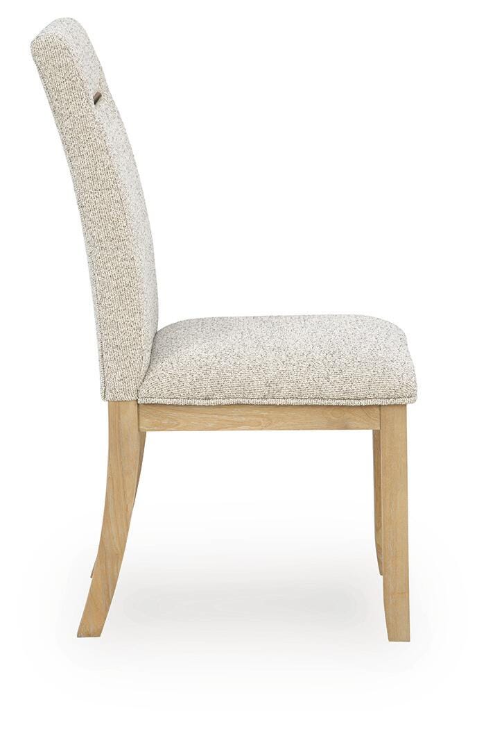 Lasinger Dining Chair - Light Brown (5)