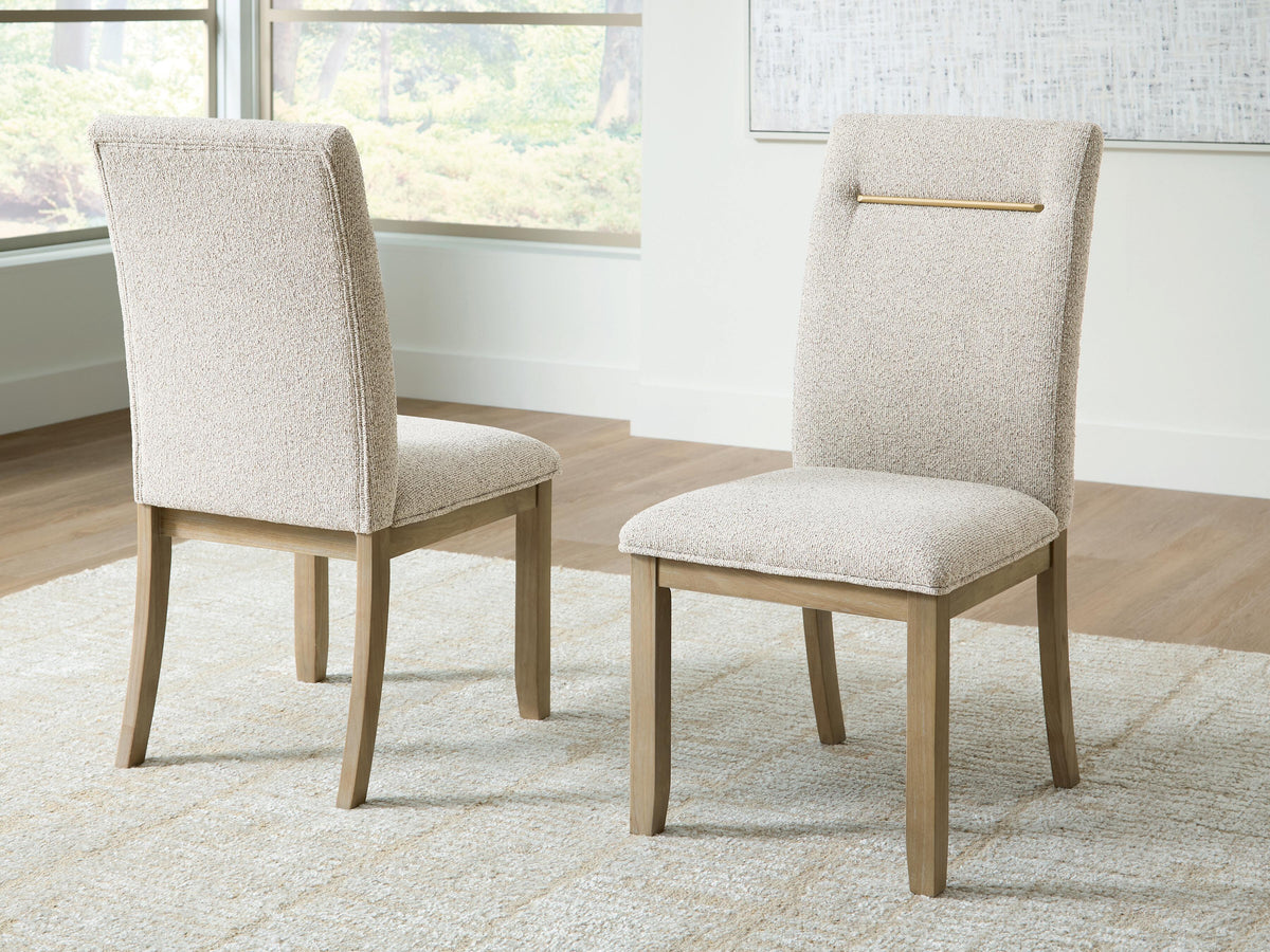 Lasinger Dining Chair - Light Brown (2)