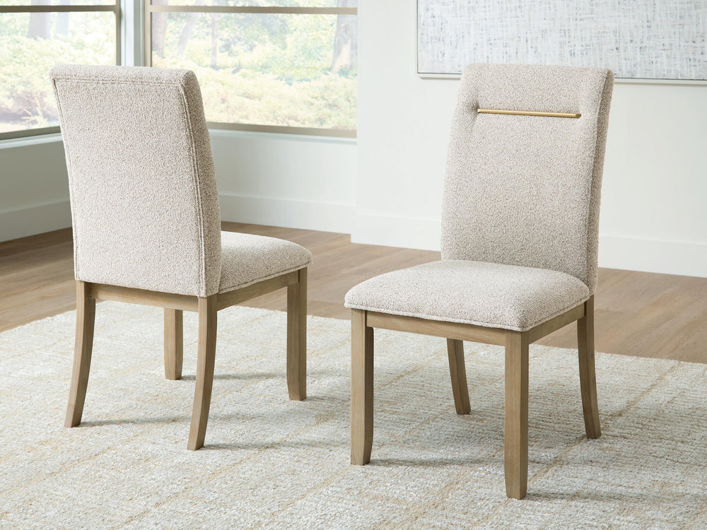Lasinger Dining Chair - Light Brown (2)